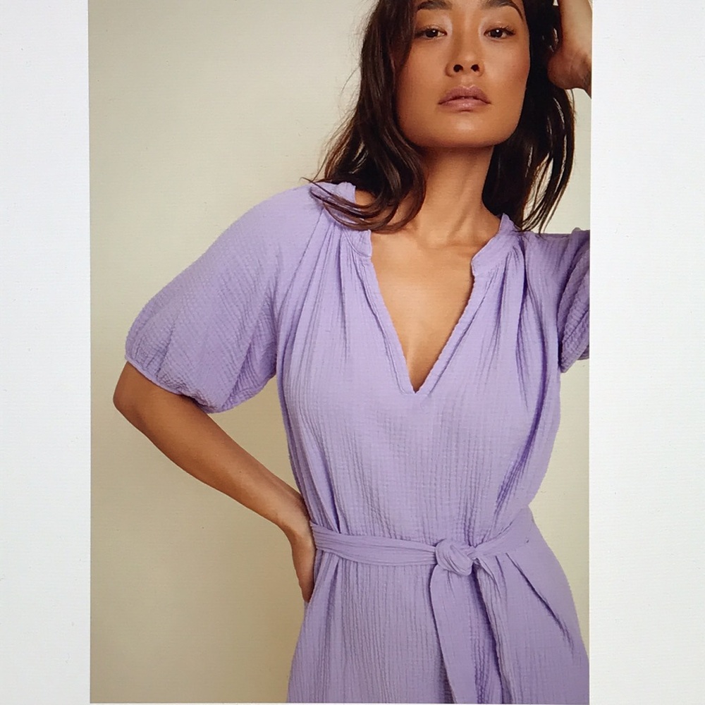 Nation LTD Finley belted easy dress XS - Picture 3 of 7